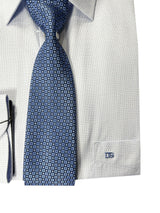 Daniel Grahame Gordon Shirt & Tie Set Regular Fit 15676T-22 Blue