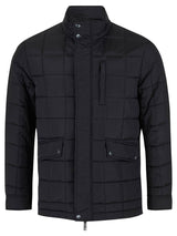 Daniel Grahame Mens Barnham Puffer Jacket Black Northern Ireland