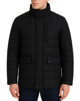Daniel Grahame Mens Barnham Puffer Jacket Coat Black Northern Ireland