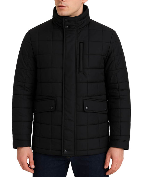 Daniel Grahame Mens Barnham Puffer Jacket Coat Black Northern Ireland