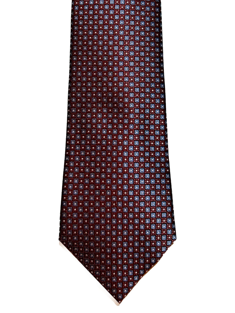 Daniel Grahame Mens Tie & Pocket Square Set TP2366-66 Burgundy