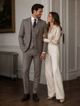 Daniel Grahame Mix & Match Suit Tapered Fit Brown Northern Ireland