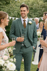 Daniel Grahame Mix & Match Suit Tapered Fit Green Northern Ireland