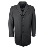 Daniel Grahame Osbourne Overcoat Black