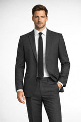 Daniel Grahame Regular Fit Mix And Match Suit Charcoal Northern