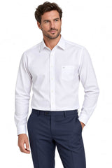 Daniel Grahame Regular Fit White Dress Shirt Northern Ireland Belfast