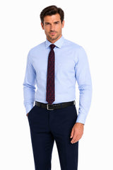 Daniel Grahame Shirt & Tie Set Blue Northern Ireland Belfast