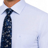 Daniel Grahame Shirt & Tie Set Blue Pinstripe Northern Ireland Belfast