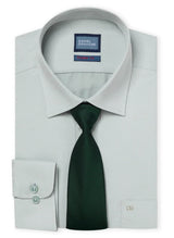 Daniel Grahame Shirt & Tie Set Light Green Pinstripe Northern Ireland