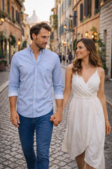 Dario Beltran Antes Long Sleeve Shirt Blue Northern Ireland Belfast