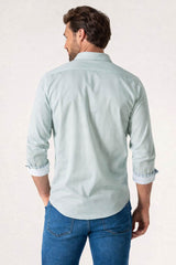 Dario Beltran Antes Long Sleeve Shirt Green Northern Ireland Belfast