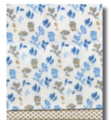 Dario Beltran Mens Durin Shirt White/Blue Floral Northern Ireland