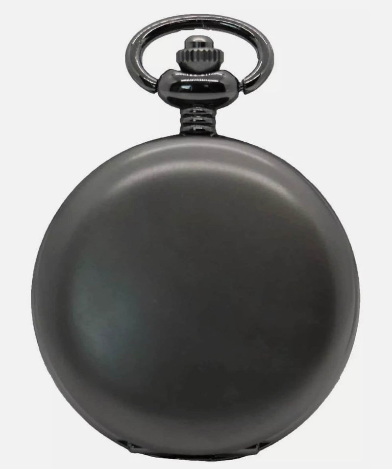 David Aster Gunmetal Grey Full Hunter Pocket Watch Northern Ireland