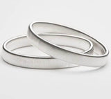 David Aster Shirt Armbands Rhodium Plated Northern Ireland Belfast