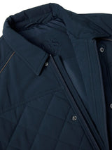 DG’s Drifter Birch Casual Quilted Coat Navy