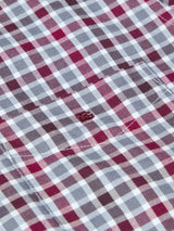 DG’s Drifter Brushed Cotton Check Shirt Red/Grey Northern Ireland