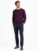 DG’s Drifter Crew Neck Sweater Dark Purple Northern Ireland Belfast