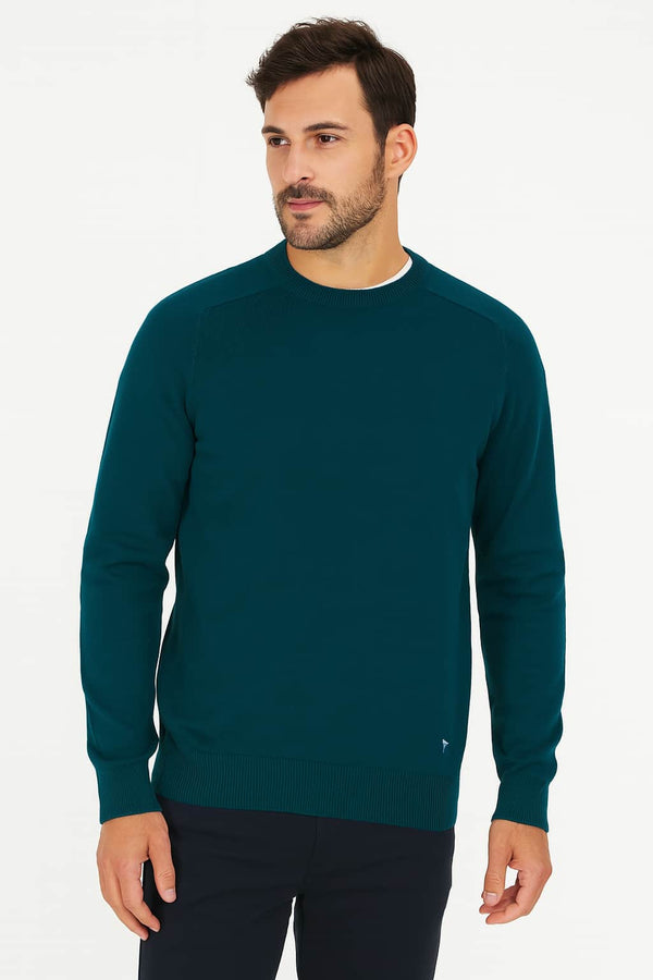 DG’s Drifter Crew Neck Sweater Teal Northern Ireland Belfast