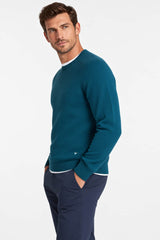 DG’s Drifter Crew Neck Sweater Teal Northern Ireland Belfast