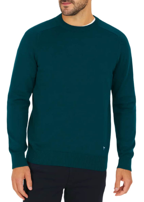 DG’s Drifter Crew Neck Sweater Teal Northern Ireland Belfast