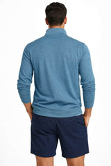 DG’s Drifter Half Zip Sweatshirt Blue Northern Ireland Belfast