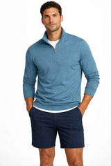 DG’s Drifter Half Zip Sweatshirt Blue Northern Ireland Belfast