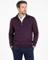 DG’s Drifter Half Zip Sweatshirt Dark Red Northern Ireland Belfast