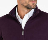 DG’s Drifter Half Zip Sweatshirt Dark Red Northern Ireland Belfast