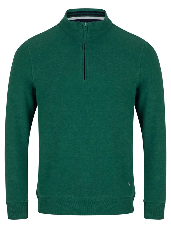 DG’s Drifter Half Zip Sweatshirt Green Northern Ireland Belfast