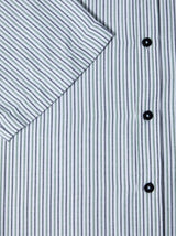 DG’s Drifter Ivano Short Sleeve Stripe Oxford Shirt Green Northern