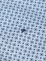 DG’s Drifter Long Sleeve Geometric Print Shirt Blue Northern Ireland