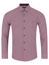 DG’s Drifter Long Sleeve Shirt Ivano 14647-67 Burgundy Northern