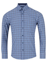 DG’s Drifter LS Check Shirt 14656/22 Blue Northern Ireland Belfast