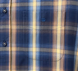 DG’s Drifter LS Check Shirt 14656/46 Tan/Blue Northern Ireland Belfast