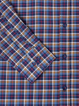 DG’s Drifter LS Check Shirt 14661/46 Brown/Navy Northern Ireland