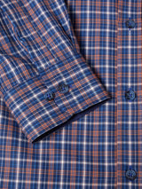 DG’s Drifter LS Check Shirt Dark Blue Northern Ireland Belfast