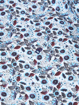 DG’s Drifter LS Check Shirt 14751/25 Blue Floral Northern Ireland