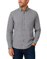 DG’s Drifter Men’s Check Shirt Brushed Cotton Camel Northern Ireland