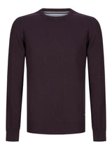 DG's Drifter Round Neck Cotton Blend Jumper Dark Purple