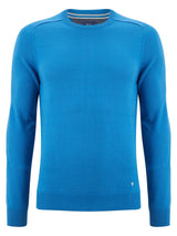 DG’s Drifter Men’s Crew Neck Cotton Blend Jumper Blue Ballynahinch