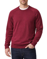 DG’s Drifter Men’s Crew Neck Sweater Raspberry Red Northern Ireland