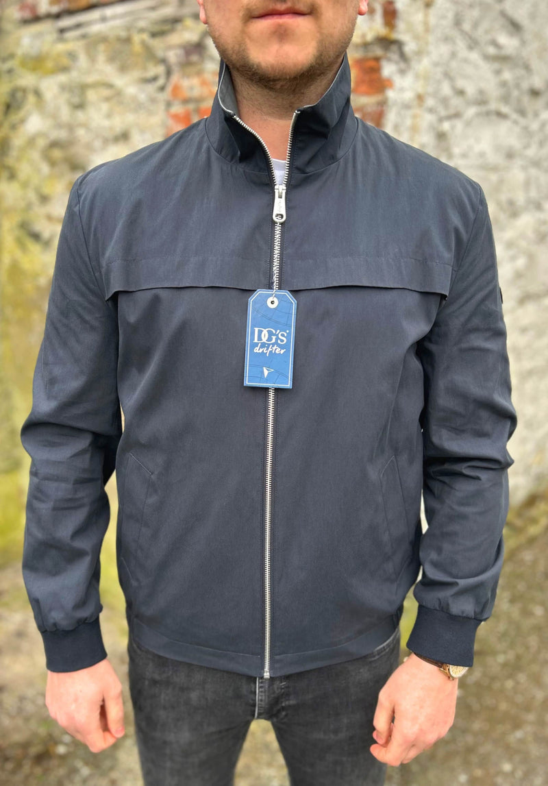 DG’s Drifter Mens Everette Casual Light Jacket Navy Northern Ireland