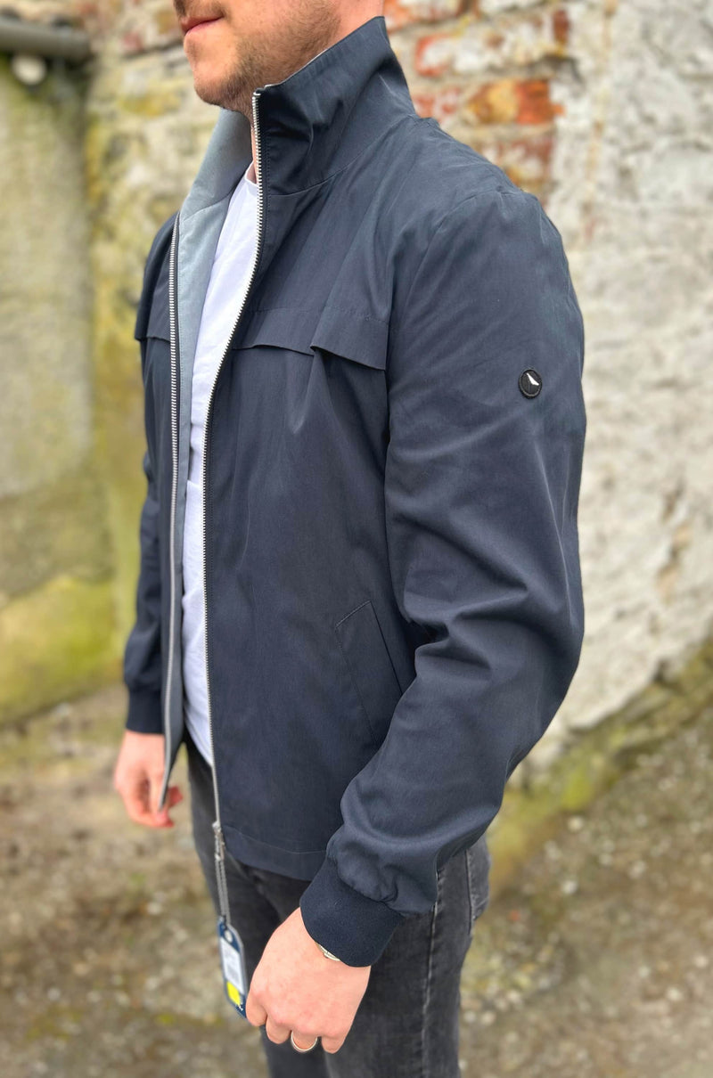DG’s Drifter Mens Everette Casual Light Jacket Navy Northern Ireland