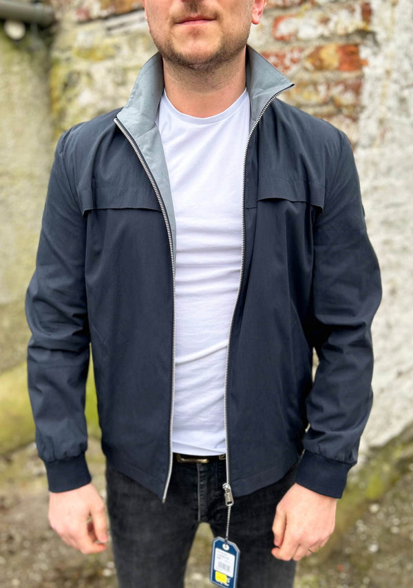DG’s Drifter Mens Everette Casual Light Jacket Navy Northern Ireland