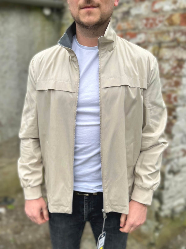 DG’s Drifter Mens Everette Casual Jacket Stone Beige Northern Ireland