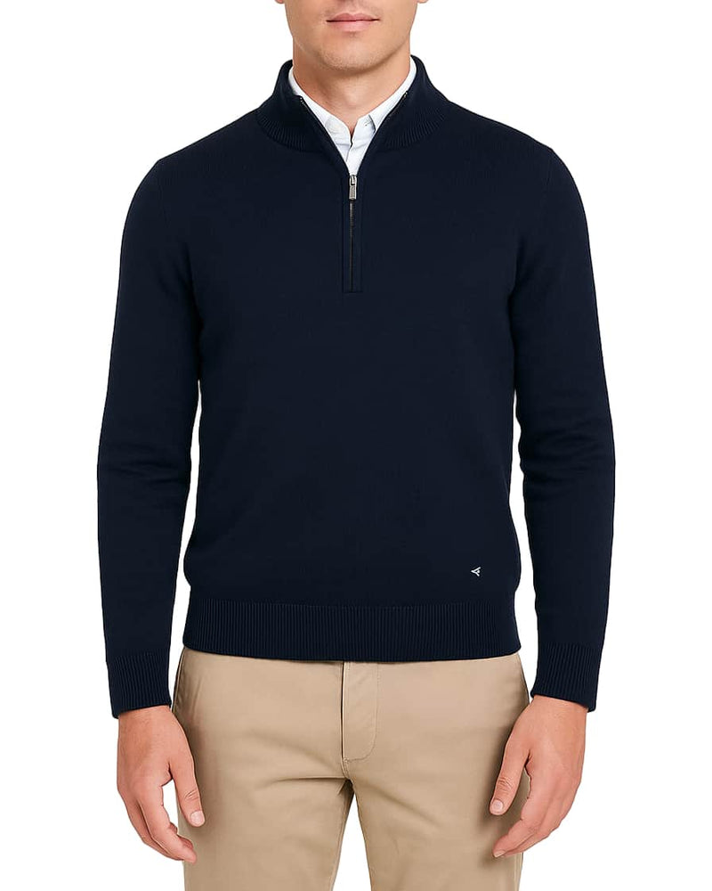 DG’s Drifter Mens Half Zip Sweater Navy Northern Ireland Belfast