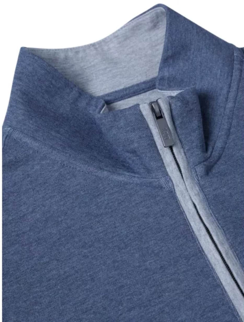 DG’s Drifter Mens Half Zip Sweatshirt Air Force Blue Northern Ireland