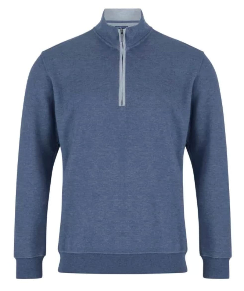 DG’s Drifter Mens Half Zip Sweatshirt Air Force Blue Northern Ireland