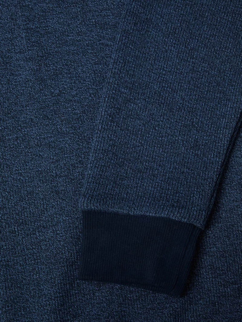 DGs Drifter Mens Half Zip Sweatshirt Airforce Blue Northern Ireland