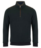 DGs Drifter Mens Half Zip Sweatshirt Dark Green Northern Ireland